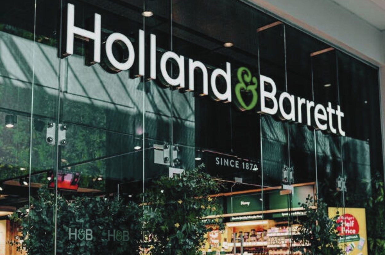 A Holland & Barrett store front